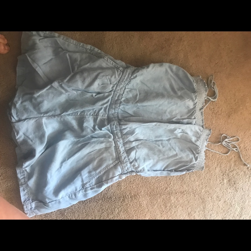 Gap light chambray  romper